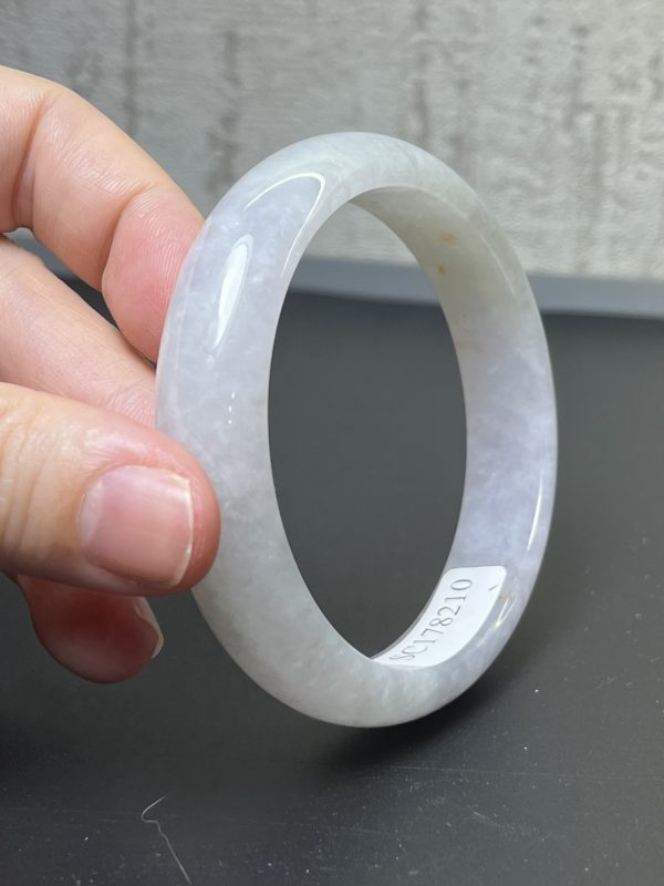 翡翠玉器A貨玉手鐲 玉鐲 59圈 雖是簡單的一個圈 在古時 佩戴玉鐲便已有交好運等祝福的寓意 - Image 8
