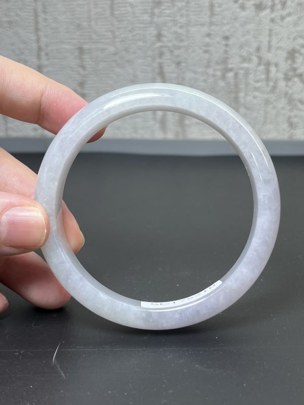 翡翠玉器A貨玉手鐲 玉鐲 59圈 雖是簡單的一個圈 在古時 佩戴玉鐲便已有交好運等祝福的寓意 - Image 6