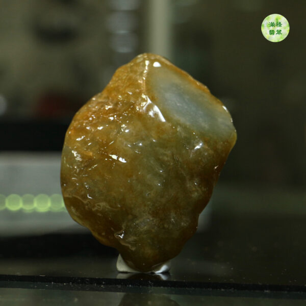 翡翠A貨玉器荷花翡翠吊墜 荷花在人們心目中是真善美的化身 吉祥豐興的預兆 - Image 4