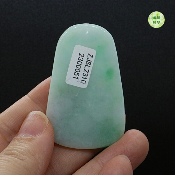 翡翠玉器A貨玉觀音菩薩翡翠玉吊墜 - Image 3