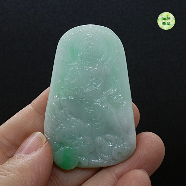 翡翠玉器A貨玉觀音菩薩翡翠玉吊墜