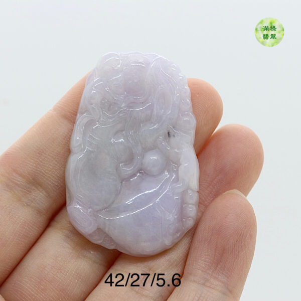 翡翠玉器A貨玉鼠五鼠運財 翡翠吊墜 寓意財運到 福運到 財源滾滾來