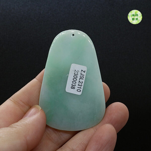翡翠玉器A貨玉觀音菩薩翡翠玉吊墜 - Image 8