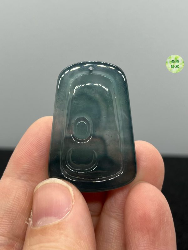 翡翠A貨玉器玉藍水玉佛寶寶佛翡翠吊墜 佛祖嬰兒面相呈現法相 肉嘟嘟臉蛋 很萌很可愛 - Image 9