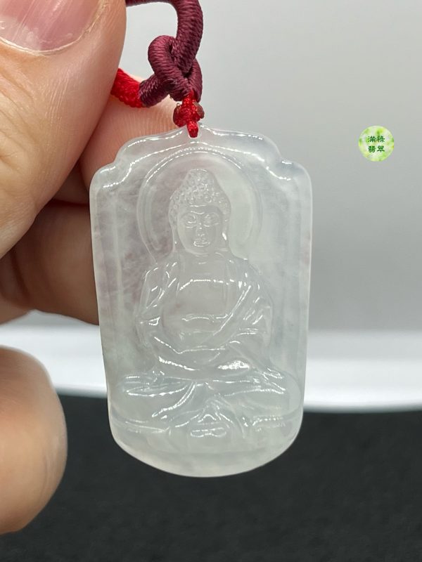 翡翠A貨玉器玉佛祖大日如來釋迦牟尼翡翠吊墜  可以讓自己的內心 充滿安寧 暗示自己不再那麼急功近利 - Image 6