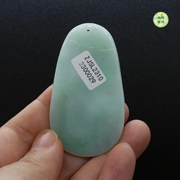 翡翠玉器A貨玉觀音菩薩翡翠玉吊墜 - Image 6