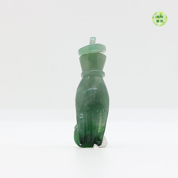 翡翠A貨玉器佛手翡翠吊墜也被稱爲佛祖之手 代表佛陀的保佑 - Image 4