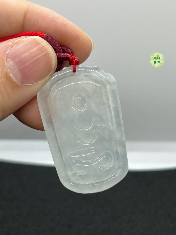 翡翠A貨玉器玉佛祖大日如來釋迦牟尼翡翠吊墜  可以讓自己的內心 充滿安寧 暗示自己不再那麼急功近利 - Image 9