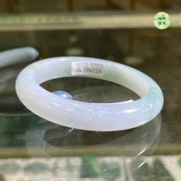翡翠玉器A貨玉翡翠手鐲57.35mm/1.52寸好鐲配美人 只待有緣人 有緣遇見 恰好喜歡 那就不要錯過 - Image 6