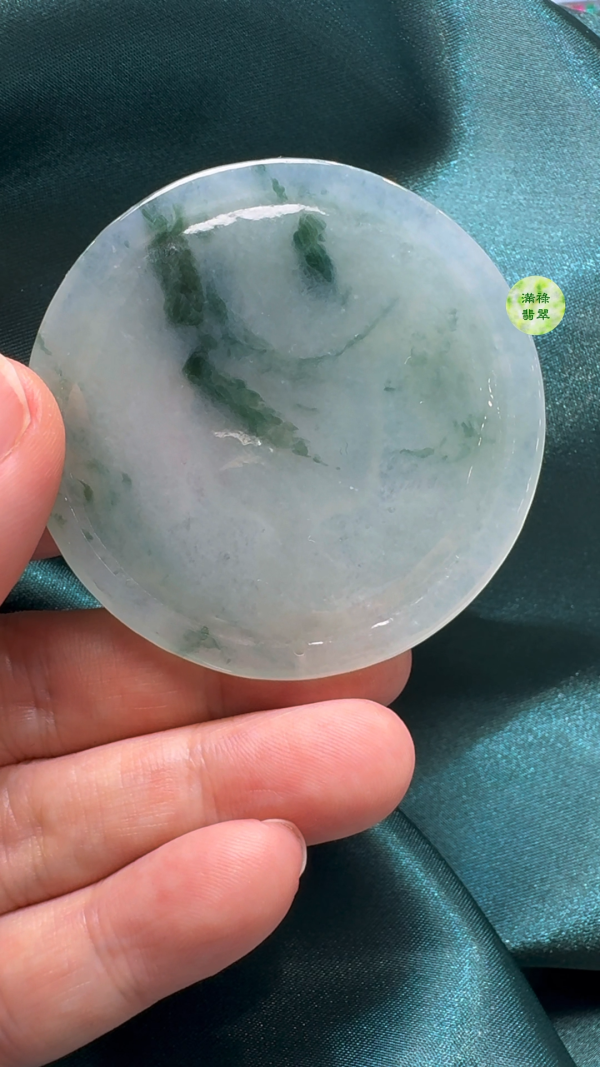 翡翠A貨玉器大日如來佛祖吊墜 55-5.8mm - Image 7