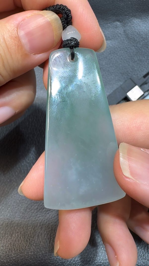 翡翠直播商品#57-翡翠玉器觀音翡翠吊墜 - Image 5