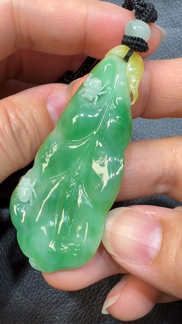 翡翠直播商品#59-翡翠A貨大業有成翡翠吊墜 - Image 3