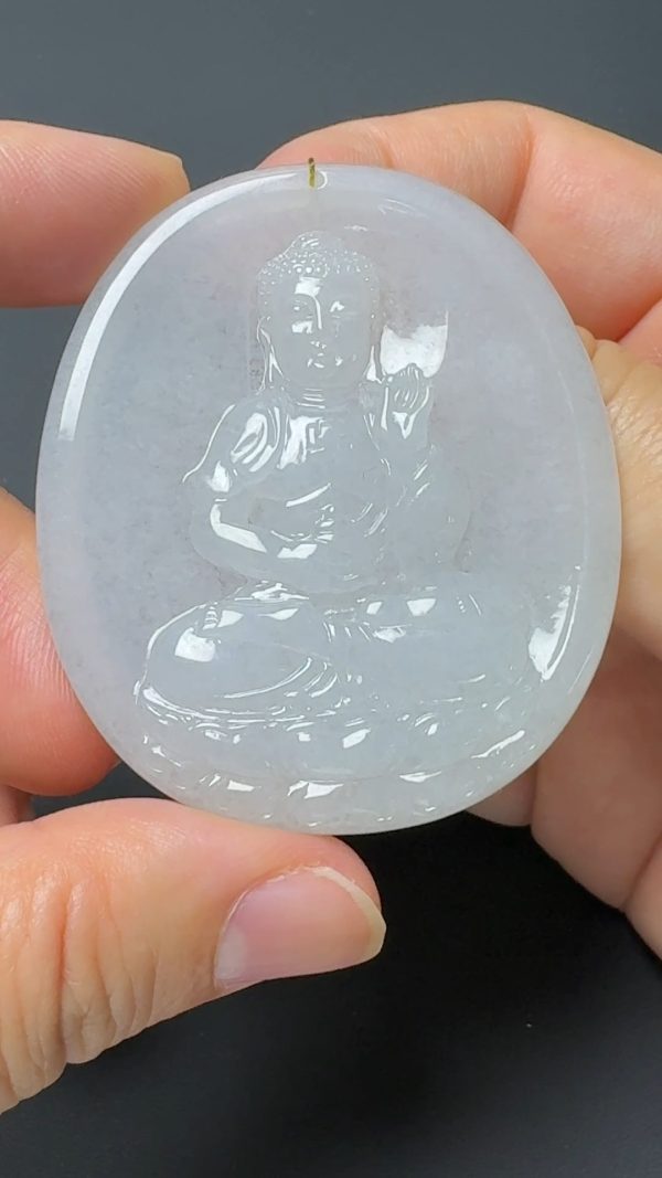 翡翠直播商品#134-阿彌陀佛翡翠吊墜