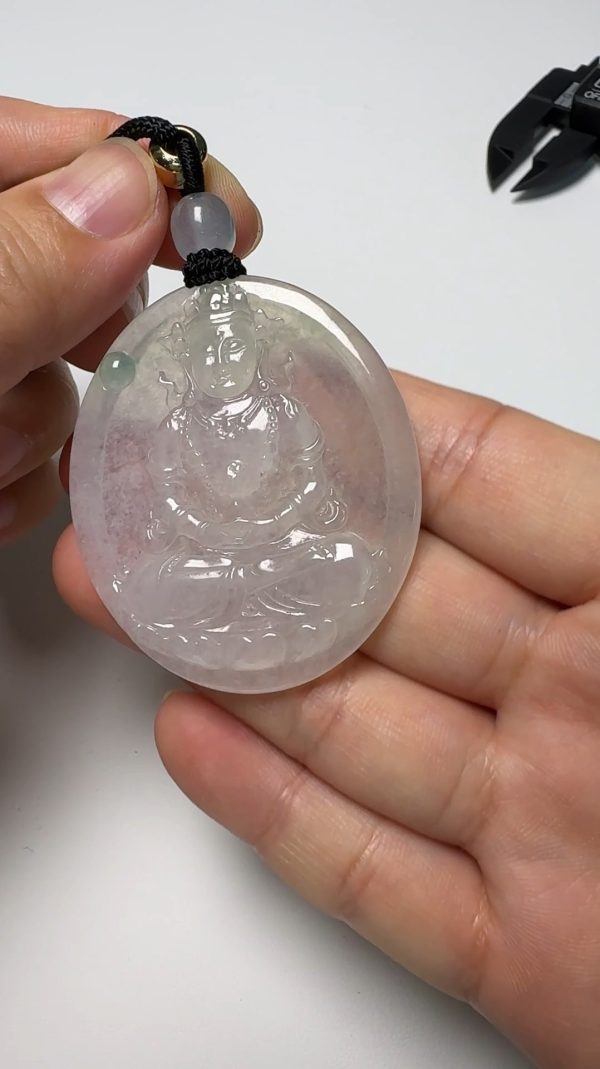翡翠直播商品#158-度母觀音翡翠吊墜 - Image 6