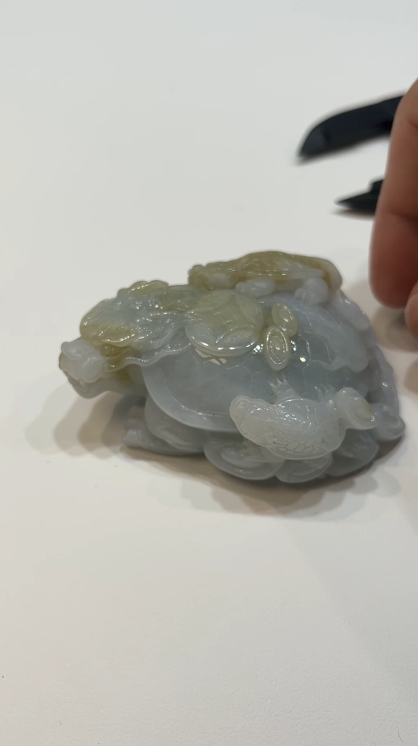 翡翠直播商品#189-鎮宅神獸龍龜擺件 - Image 2