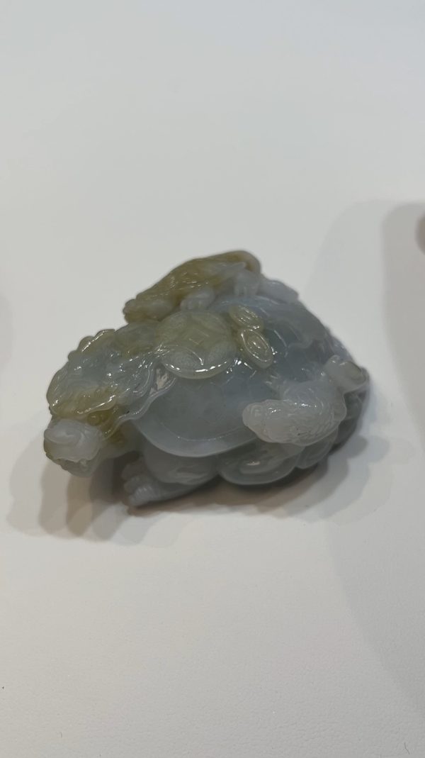 翡翠直播商品#189-鎮宅神獸龍龜擺件