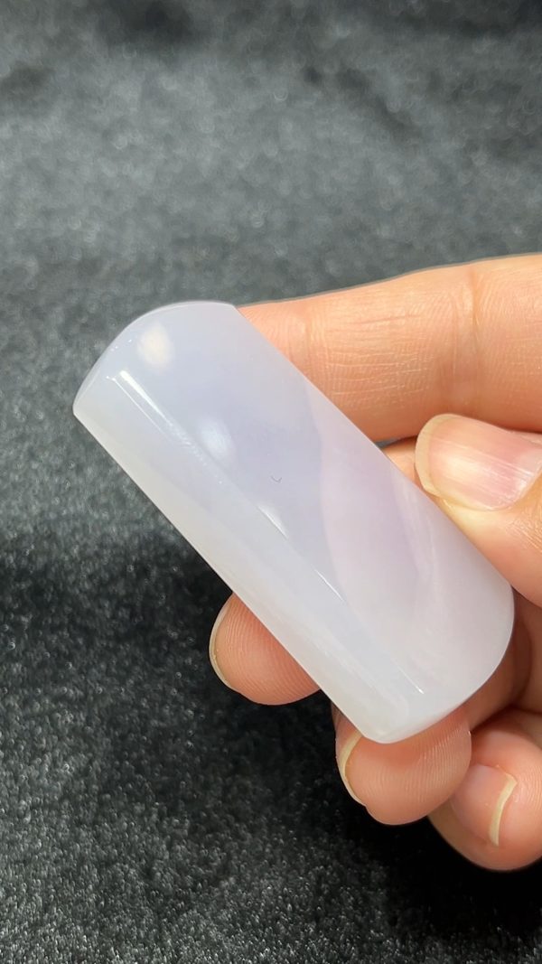 紫氣護心｜天然A級紫羅蘭翡翠無事牌吊墜 翡翠直播#292 - Image 5