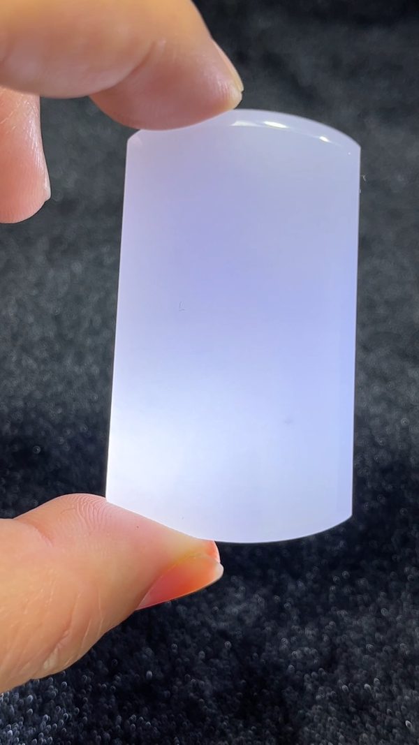 紫氣護心｜天然A級紫羅蘭翡翠無事牌吊墜 翡翠直播#292 - Image 10
