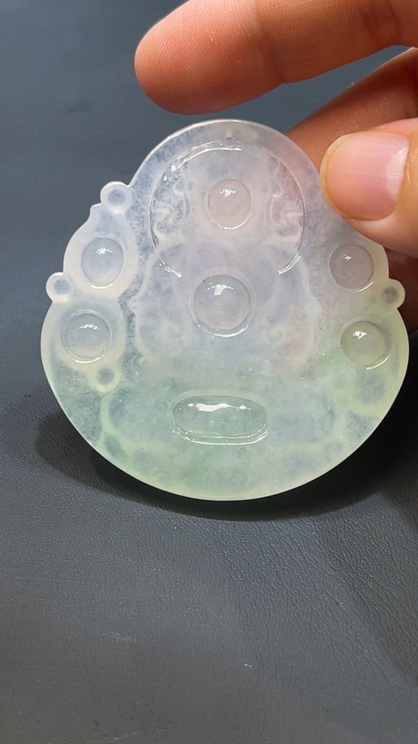 翡翠直播商品#235-翡翠觀音吊墜 - Image 4