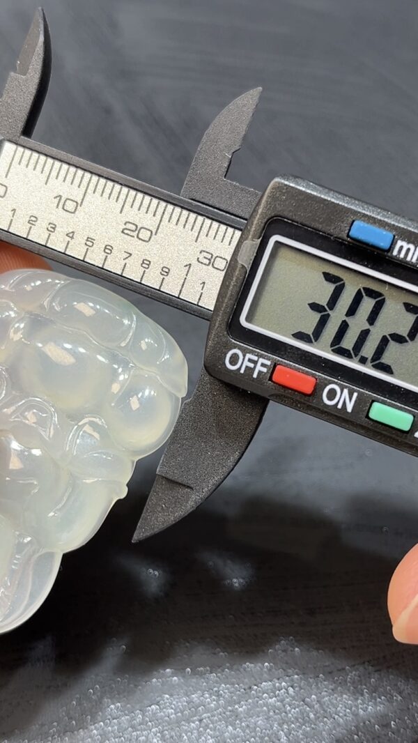 天然A貨翡翠觀音｜慈悲護佑玉器｜高質工藝玉石 商品編號#470 - Image 9