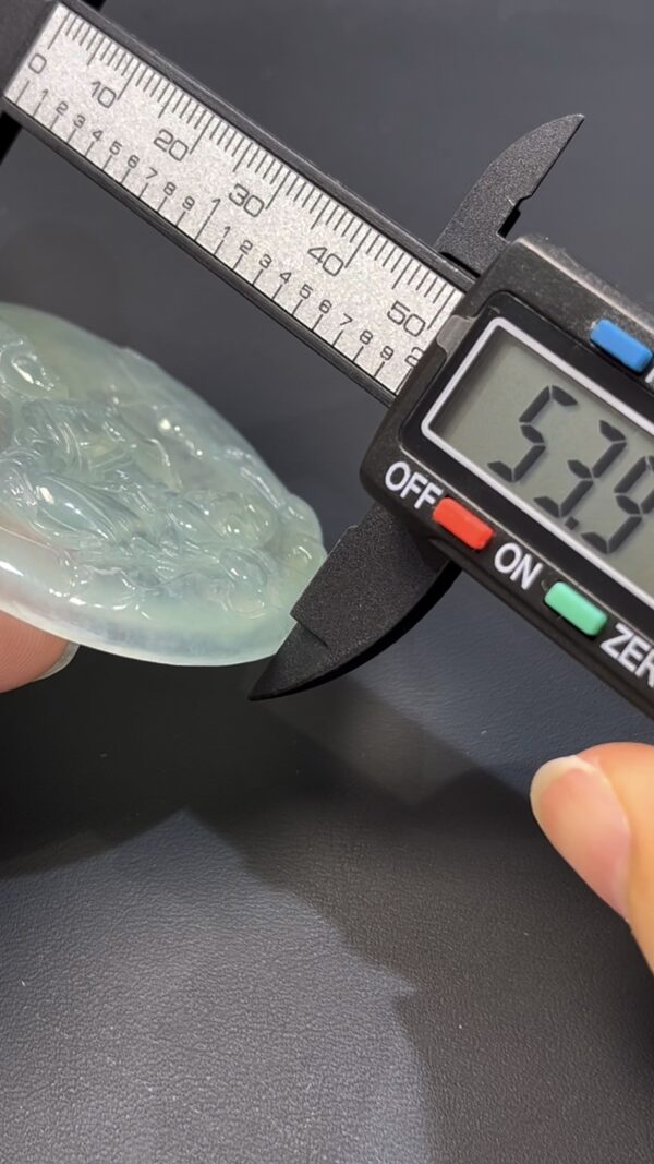 翡翠觀音｜ 高品質天然翡翠 × 盤腿而坐造型｜玉器莊嚴靈氣精品推薦 編號#499 - Image 8