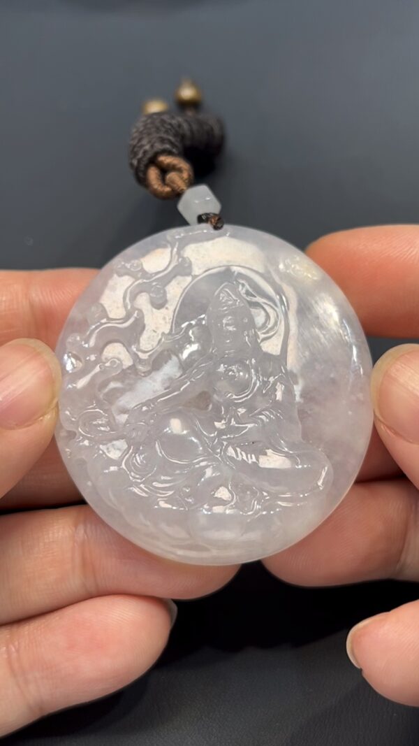 翡翠觀音坐像｜高質天然玉料 × 慈悲莊嚴 × 收藏精品｜編號 #574 - Image 9