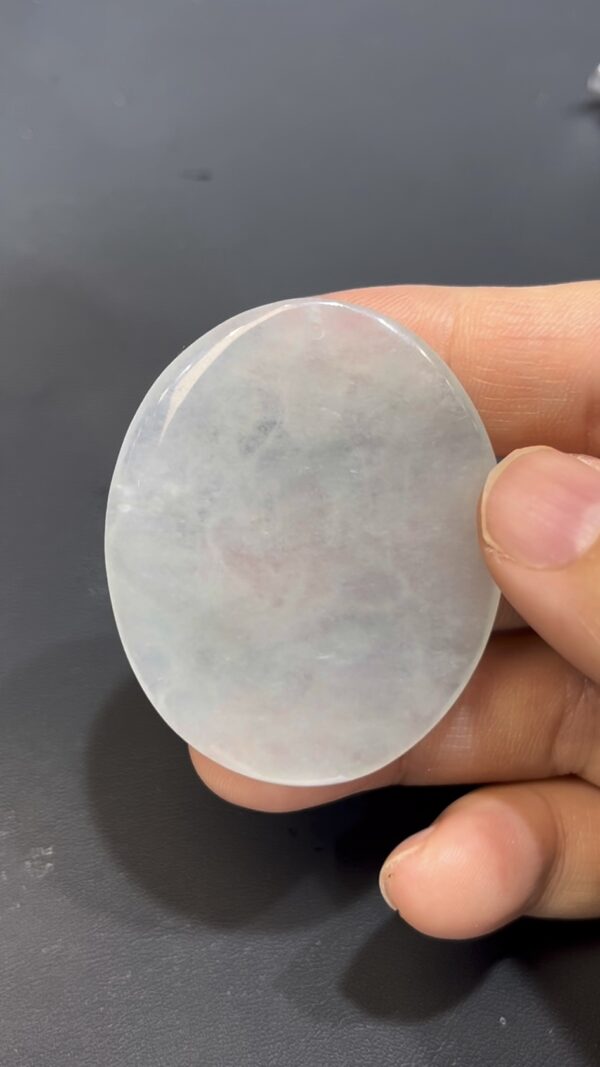 翡翠文殊菩薩吊墜 天然A貨玉雕 質地細膩 雕工精緻 佛教珠寶推薦 編號#635 - Image 8