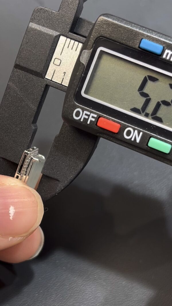 天然冰種翡翠吊墜 編號#642 無事牌造型 白金鑲嵌設計 開運精品推薦 - Image 7