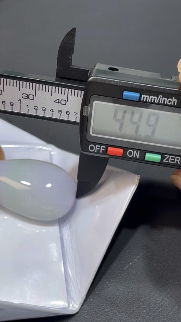 翡翠水滴吊墜｜紫綠幻變色 × 女士小精品 × 925銀扣設計 × 性價比之選｜典雅翡翠推薦 #735 - Image 8